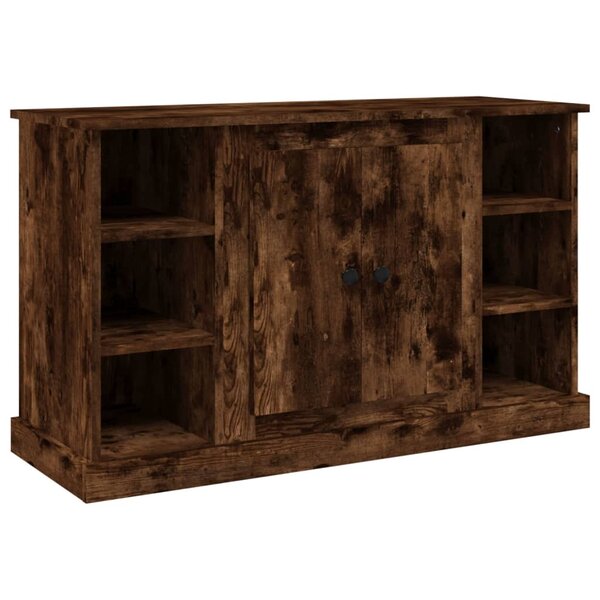 vidaXL Buffet Chêne fumé 100x35 5x60 cm Bois d'ingénierie