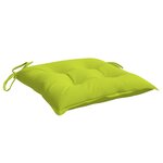 vidaXL Coussins de palette lot de 6 vert brillant 50x50x7 cm