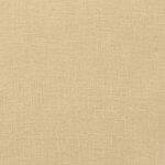 vidaXL Coussins de chaise à dossier haut lot de 2 beige mélangé tissu