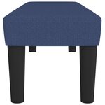 Banc banquette bleu 100 x 30 x 30 cm tissu 02_0010672