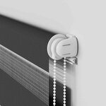 vidaXL Store zèbre noir 150x150 cm largeur du tissu 145 9 cm polyester