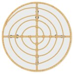 vidaXL Ensemble à manger de jardin 3 Pièces Résine tressée