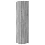 vidaXL Armoire de rangement mince sonoma gris 40x42 5x225 cm