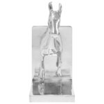 vidaXL Serre-livres 2 Pièces Argent 11 x 14 x 25 cm Aluminium