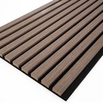 WallArt Panneaux muraux acoustiques Aku chêne foncé 4 Pièces