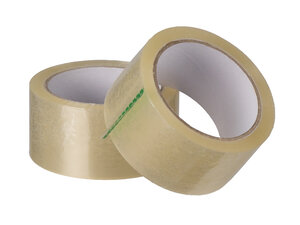 Lot de 12 rouleaux de ruban adhésif 50mmx66m transparent Polypropylène