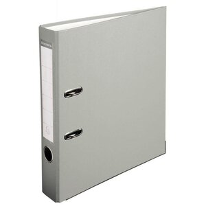 Classeur à levier A4 dos 5 cm gris EXACOMPTA