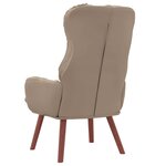 vidaXL Fauteuil relaxant Cappuccino 69 x 74 x 93 cm Faux cuir