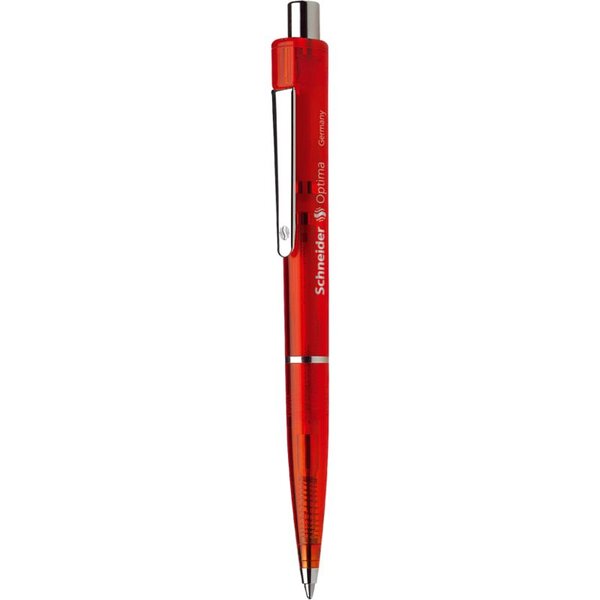 Stylo à bille Optima rouge Pointe Moyenne rouge SCHNEIDER
