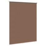 vidaXL Store roulant extérieur protection UV Taupe Polyester