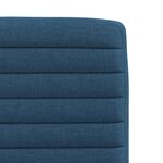vidaXL Chaises à manger lot de 2 bleu tissu