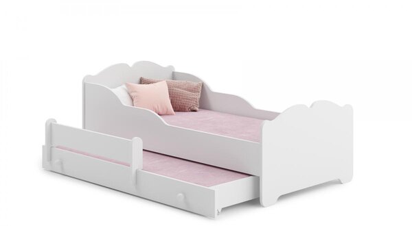 Lit enfant ANNA +SZU avec gigogne 160x80 avec matelas