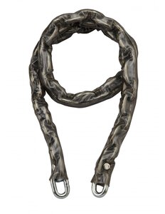 THIRARD - Chaîne acier cémenté zingué Loops  vélo  barrières  Ø 8mm  1.2m  gaine PVC - THIRARD