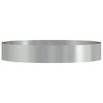 vidaXL Jardinières 5 Pièces 120x120x20 cm en acier galvanisé