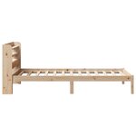 vidaXL Cadre de lit sans matelas 75x190 cm bois de pin massif