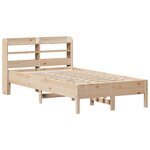 vidaXL Cadre de lit sans matelas 120x190 cm bois de pin massif
