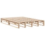 vidaXL Cadre de lit sans matelas 160x200 cm bois massif de pin