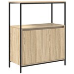 vidaXL Ensemble de 5 meubles de salle de bain en bois d'ingénierie chêne Sonoma