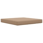 vidaXL Coussin de canapé d'extérieur 3 Pièces Taupe Polyester