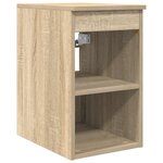 vidaXL Meuble de Salle de Bain In-between Chêne Sonoma