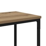vidaXL Table console avec étagère Chêne artisanal 160 x 30 x 75 cm