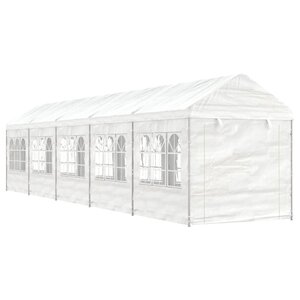 vidaXL Belvédère avec toit blanc 11 15x2 28x2 69 m polyéthylène