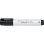 Artist Pen Pitt Big Brush Pointe Ogive 2 5 mm 101 Blanc FABER-CASTELL