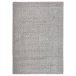 vidaXL Tapis shaggy antidérapant Gris clair 160x230 cm