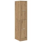 vidaXL Armoire d'apothicaire Chêne artisanal 30x41x144 5 cm Bois d'ingénierie