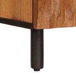 vidaXL Cabinet de chevet Marron 50 x 33 x 60 cm Bois de mangue massif