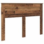 vidaXL Tête de lit Bois Ancien 140 cm Bois d'ingénierie