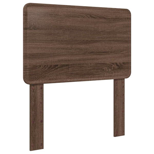 vidaXL Tête de lit Chêne brun 80 cm Bois d'ingénierie