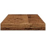 vidaXL Étagères murales 4 Pièces vieux bois 40x20x1 5cm bois d'ingénierie
