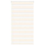 vidaXL Store zèbre beige marbré largeur du tissu 85 9 cm polyester