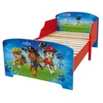 PAT PATROUILLE lit avec lattes pour enfant 70 * 140 CM