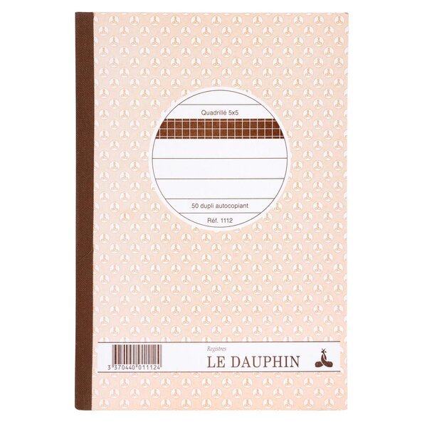 Manifold 210x148 Quadrillé 50 Dupli - Avoine - X 5 - Le Dauphin