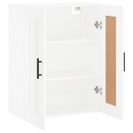 vidaXL Armoire murale blanc 69 5x34x90 cm bois d'ingénierie