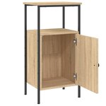vidaXL Tables de chevet 2 Pièces chêne sonoma 41x31x80 cm bois ingénierie