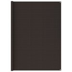 vidaXL Tapis de tente 250x200 cm Marron