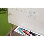 Étui de 4 crayons de couleur STABILO Markdry assortis + 1 chiffonnette + 1 taille-crayons