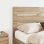 vidaXL Tête de lit Chêne Sonoma 150 cm Bois d'ingénierie