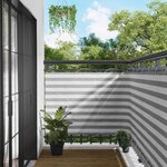 vidaXL Écran de balcon 120 x 500 cm Tissu Oxford Rectangulaire