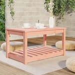 vidaXL Table de jardin 82 5x50 5x45 cm bois massif de douglas