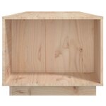 vidaXL Table basse 110x50x40 cm Bois massif de pin