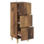 vidaXL Armoire à tiroirs Bois ancien 33 x 34 5 x 90 cm