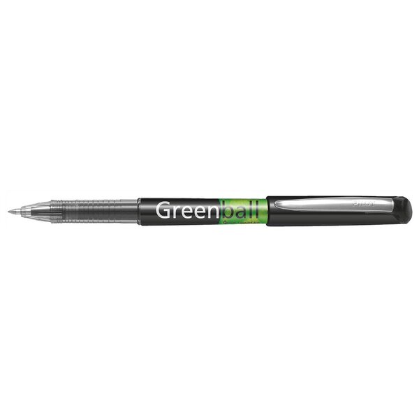 Stylo roller Encre liquide GREENBALL 7 Pointe Moyenne Noir x 10 PILOT