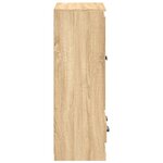 vidaXL Buffet haut chêne sonoma 60x35 5x103 5 cm bois d'ingénierie