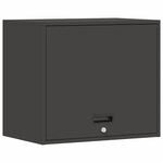 vidaXL Armoire murale pour garage Noir 60 x 40 x 53 cm