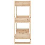 vidaXL Bibliothèque/Séparateur de pièce 60x35x91 cm pin massif