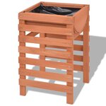 vidaXL Jardinière 38 x 36 x 60 cm bois